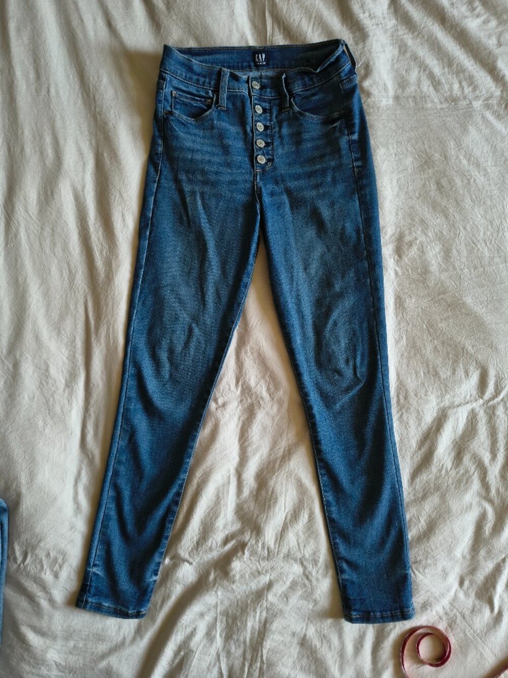 GAP Size 27 -  4R Regular Jegging Denim Jeans 803 Mid Blue (FSH-014)